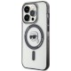 Karl Lagerfeld® IML Ikonik Head MagSafe Case (iPhone 15 Pro Max) clear-black